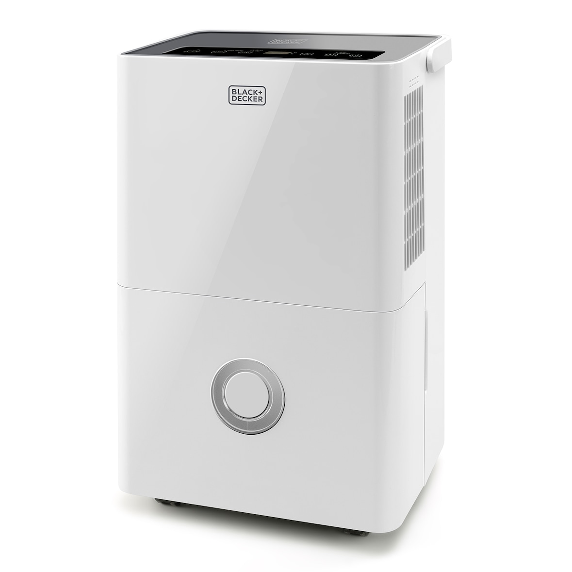 BLACK+DECKER BXDH20E – Deshumidificador y purificador de aire, 20L/24h, filtro HEPA13, función secado de la ropa,2 velocidades,depósito 4L,programable