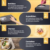 thumbnail of KLAMER 3-in-1 Eismaschine, Slush Maschine & Joghurtbereiter 1,5 L, 150 W Eiscrememaschine aus Edelstahl mit Kühl- & Heizfunktion, hausgemachtes Speis…