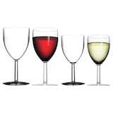 thumbnail of Mepal Kunststoff Rot- und Weißweingläser 4er Set