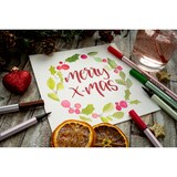 thumbnail of STABILO feutre pinceau Pen 68 brush rouge bordeaux