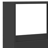 thumbnail of vidaXL Raumteiler Schwarz 100x33x175 cm Holzwerkstoff