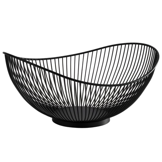 APS Korb -SVART- 29,5 x 25,5 cm, H: 13,5 cm