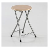 thumbnail of 2X bancos dobráveis de metal com madeira