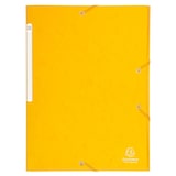 thumbnail of Exacompta 17106H 25x Elastomap Maxi Capacity met kleppen in glanskarton 425g/m2, 24x32cm voor formaat DIN A4, geel