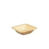 thumbnail of PAPSTAR 250 Schalen, Palmblatt "pure" eckig 40 ml 8 cm x 8 cm x 2 cm