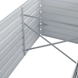 thumbnail of vidaXL Garten-Hochbeet Verzinkter Stahl 240x80x77 cm Grau