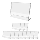 thumbnail of Danieli Store | Expositor de Mesa en metacrilato‎ | Porta Precios Inclinado, Visible de una Cara en Forma de L (7x5 cm - 12 Uds.)