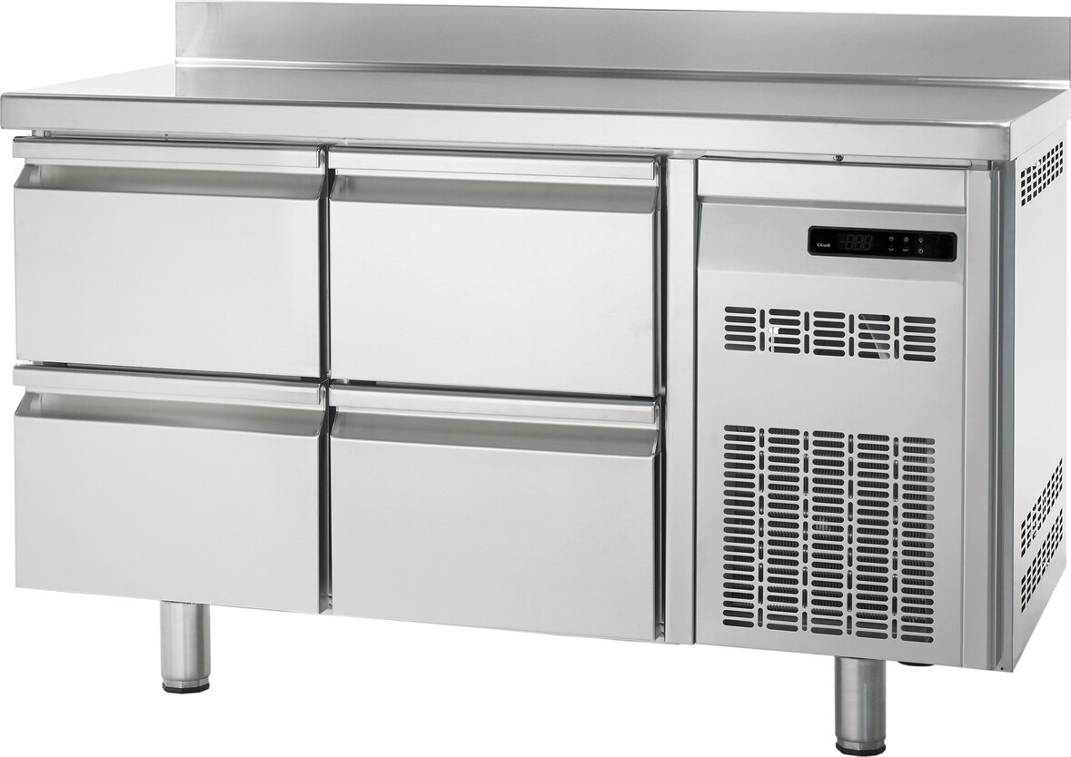 GastroHero Coreco Tiefkühltisch Premium 0/4 mit Aufkantung