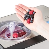 thumbnail of Dolce Bacio Smart Eiscremebereiter Yogurtmaker Kompressor 2 Liter WiFi Touch EdelstahlSilber