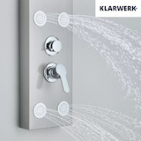 thumbnail of BEN | Douchepaneel regendouchekop douche RVS | Zilver geborsteld massagedouche-douchesysteem Mengkraan douchekraan douchesysteem