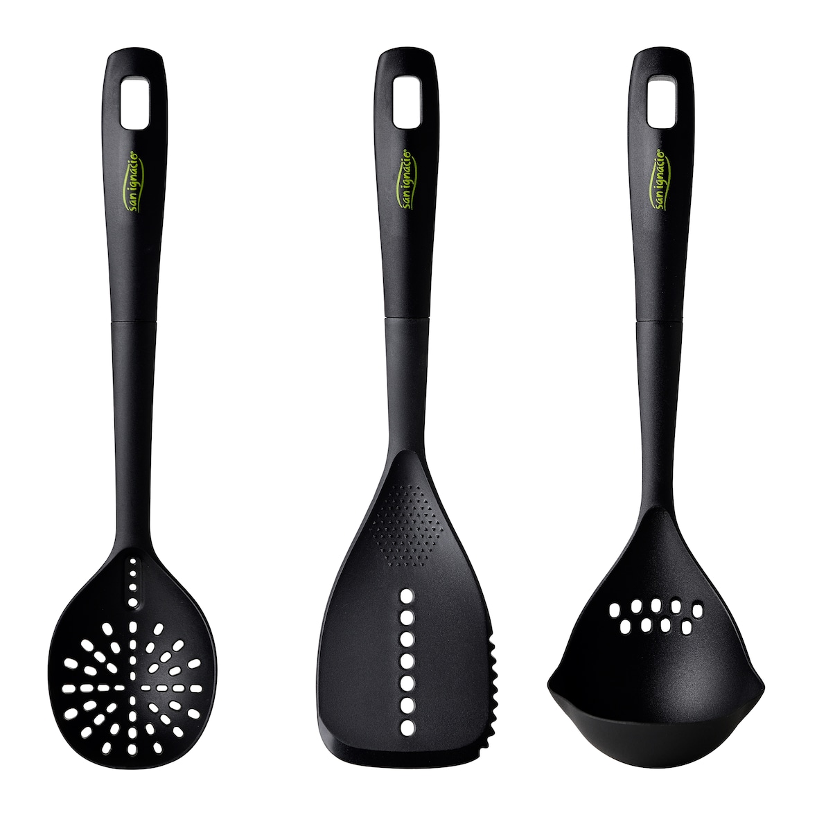 San Ignacio Xtra - Set di 3 utensili da cucina in nylon