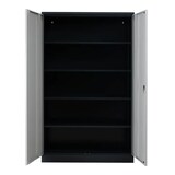 thumbnail of PROREGAL Stahlschrank BEE mit 7 lackierten Fachböden | HxBxT 195x92x50cm | Anthrazit-Grau | Werkstattschrank Werkzeugschrank Aktenschrank