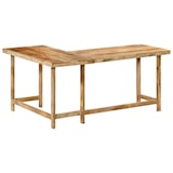 thumbnail of Bureau 165x110x75 cm bois massif de manguier Modèle Orion Vision