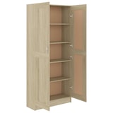 thumbnail of vidaXL Boekenkast Sonoma eiken 82,5x30,5x185,5 cm spaanplaat