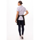 thumbnail of Chef Works® CORVALLIS Bistroschürze (kurz) Urban Artikel AHWXX012 in Schwarz-Burgund