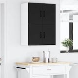 thumbnail of vidaXL Küchenwandschrank mit Tür Schwarz 60 x 31 x 40 cm Holzwerkstoff