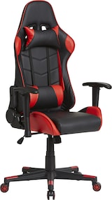 thumbnail of Sedia da ufficio professionale Gaming Racer Rosso, Sedia con braccioli, supporto e cuscino lombare