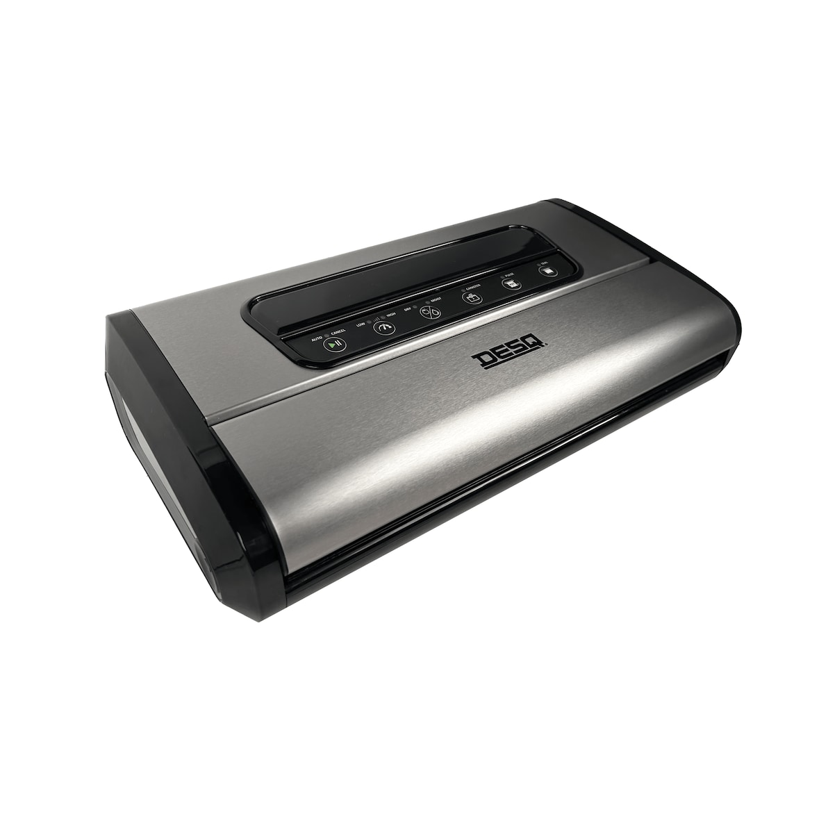 DESQ Vacuümmachine | Pro -90 kPa | High Speed Dubbele Pomp | Dubbele Verwarmingsdraden | 7 standen | Rolhouder |Rolsnijder | Vacuumslang | Vacumeerrol