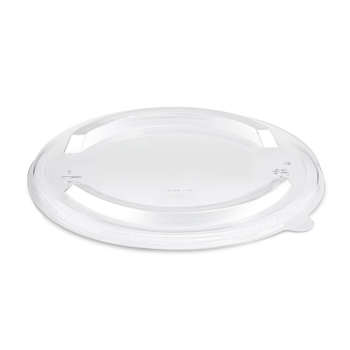 VEPATIM 50 Deckel transparent Ø150mm aus rPET für Salatschalen Feinkostschalen