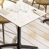 thumbnail of Plateau de table stratifié 60x60 cm terrazzo opera - Oviala