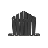 thumbnail of COSTWAY Adirondack-Stuhl mit Getränkehalter, wetterfester Gartenstuhl, Gartenstuhl aus Kunststoff