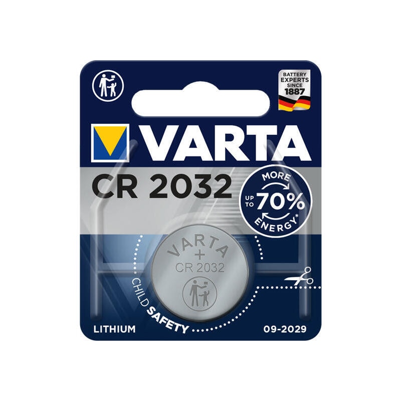 Varta Cr2032, Single-Use Battery, Litio, 3 V, 1 Pieza(S), 220 Mah, 3,2 Mm
