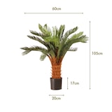 thumbnail of Piante artificiali Naturing Monde Cyca 105cm
