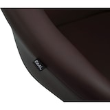 thumbnail of Barhocker Davie Kunstleder braun/Metall matt weiss