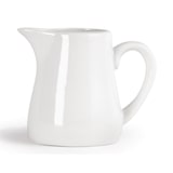 thumbnail of Pots à lait blancs Olympia 170ml (Lot de 6)