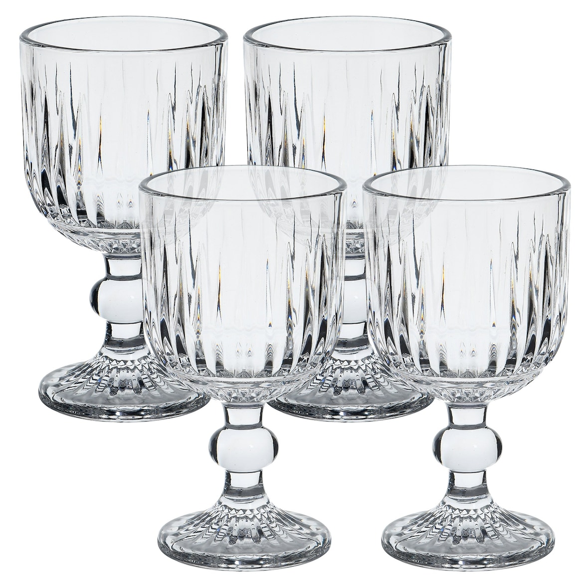 San Ignacio - Set mit 4 transparenten Kristallgläsern (300 ml)