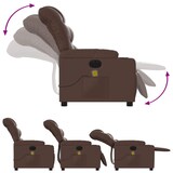 thumbnail of vidaXL Massagesessel Elektrisch Braun Kunstleder