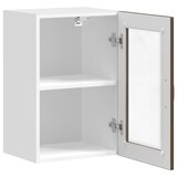thumbnail of vidaXL Küchen-Hängeschrank mit Glastür Porto Braun Eichen-Optik