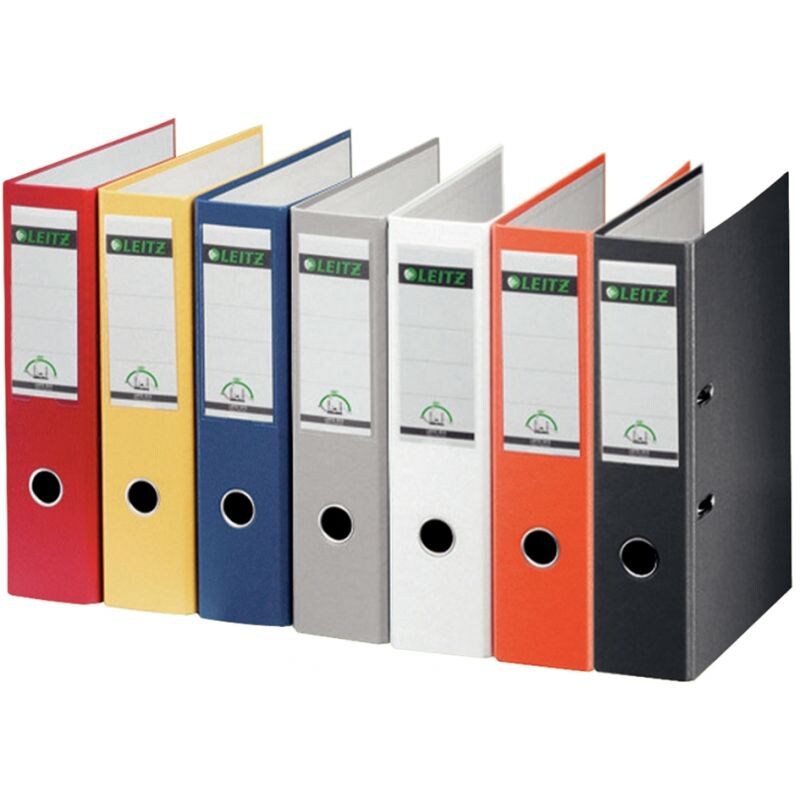 LEITZ Plastikordner, 180 Grad, DIN A4, 80 mm, orange