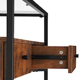 thumbnail of tectake Móvel baixo para TV Maidenhead 121,5x41,5x50,5cm  Madeira industrial escura, rústica - 404692