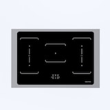 thumbnail of MEIRELES cocina 90cm 5 zonas inducción, 2 Flexizones, horno electrico multifunciones E 913 X