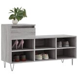 thumbnail of vidaXL Schuhregal Grau Sonoma 102x36x60 cm Holzwerkstoff