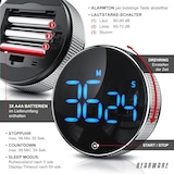 thumbnail of BEARWARE Küchentimer Digital, Küchenwecker Eieruhr, LED Display, Countdown, magnetisch