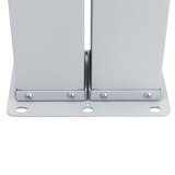 thumbnail of Toldo lateral retráctil rojo 140x600 cm