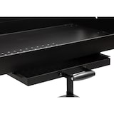 thumbnail of METRO PROFESSIONAL Barbacoa de carbón con ruedas, 137 x 68 x 94 cm, funda protectora y mesa lateral, acero/acero inoxidable, negro