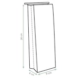 thumbnail of MONOUSO - Witte SOS-zak met sluiting 9+6x26 cm (50 stuks)