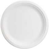 thumbnail of DOT Horeca Solutions 50 Piatti piani carta bagassa 26 CM usa e getta monouso polpa di cellulosa compostabili bio bianco delivery