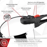 thumbnail of Magefesa Practika Plus - Olla Express Rápida 3.2L, Acero Inoxidable 18/10, Sensor Presión, Inducción, Ahorro Energético, Cocina Sana