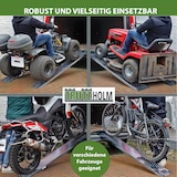 thumbnail of TRUTZHOLM 2 x Auffahrrampe 189 cm Stahl 400 kg klappbar geriffelt rutschfest Verladerampe Rampe