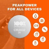 thumbnail of Pilhas CR2032 20 Unidades 100% PeakPower
