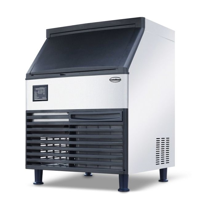 Fabbricatore di ghiaccio Combisteel da 95 kg/24 h in acciaio inox
