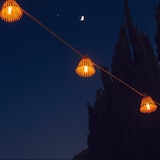 thumbnail of Lumisky NATURA 10 LED 8M Luci solari a stringa Legno Beige
