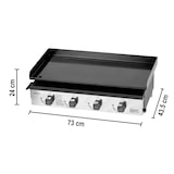 thumbnail of Bighorn Plancha Grill - Gasbarbecue – Tabletop – Draagbaar – 4 Branders