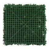 thumbnail of Wandfliese HWC-L78, Sichtschutz Windschutz Verkleidung für Terrasse/Balkon, 4x je 50x50cm = 1m² ~ Buchs grün