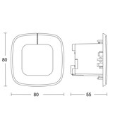 thumbnail of Steinel Präsenzmelder IR Quat SLIM 032951