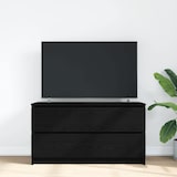 thumbnail of vidaXL TV-Schrank Schwarz 100x35x54 cm Holzwerkstoff